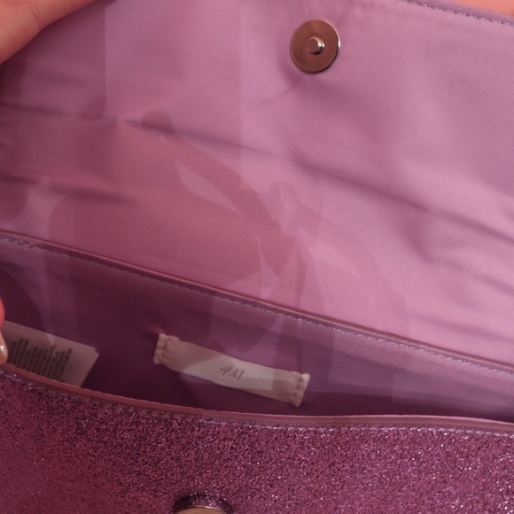 Glittery Purple Women's Bag - Picture 4 of 4